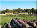 Logs at Home Farm, Sezincote