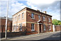 Georgian style building outside the prison