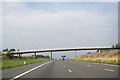 Bridge carrying a farm track over the A74(M) near Mainhill