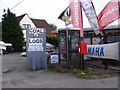 Telephone Box & Shepherd & Dog Public House Postbox