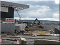 Construction site off London Road