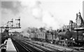 TQ2850 : Redhill station, with stopping train for Tonbridge by Ben Brooksbank