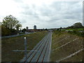 Metro line west of Monsall Road Bridge