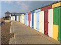 SZ2891 : Beach Huts by Mike Smith