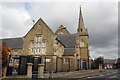 Barrow Hill Primary School with spire