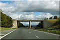 A168 bridge over A168 route