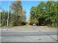 Looking across Portsmouth Road towards Boughton Hall Avenue