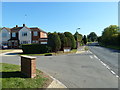 Junction of Send Barns Lane and Kevan Drive