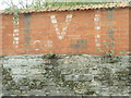 Marks on a wall in Brigstock