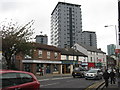 High rise in Sheffield - Mount Street flats