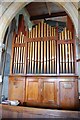 TQ7237 : Organ in Goudhurst Church by Julian P Guffogg