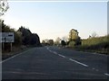 A415 approaching Ducklington crossroads