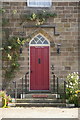 Door to Birchwood House, Main Street, Ripley