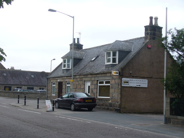 Jaff's, Dunecht Village bar and restaurant at Dunecht, on the Alford Road west of Aberdeen.