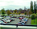 Ground level car-park at Wythenshawe Forum