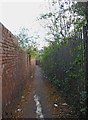 Footpath & cycleway to Bradley Road, Wollaston, Stourbridge