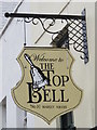 Sign for The Top Bell, Market Square