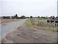 Graizelound Fields Road, heading into Haxey