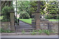 Gateway at entrance to St Michael