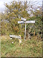 Roadsign on Heveningham Road