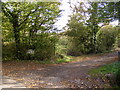 Footpath to the B1117 & Entrance to Grove Farm