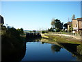 The sluice gate on the River Yar