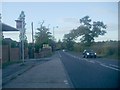 Bus stop on Cockfosters Road, Hadley Wood