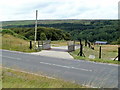 Looking towards the Afon Lwyd valley from the B4246 north of Varteg