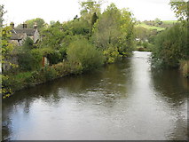 SK2168 : The River Wye at Bakewell by M J Richardson