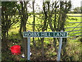 Hobbs Hill Lane, southwest of High Legh