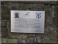 NT2673 : Plaque for the Flodden Wall, the Pleasance Edinburgh by Jim Barton
