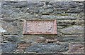 Date stone on ice house, Crinan Ferry