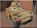 Armoured Car parked in Gloucester Docks