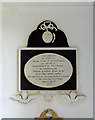 SY6399 : Monument to Elizabeth Gould - St Nicholas' church, Sydling St Nicholas by Mike Searle