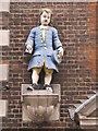 Bluecoat Boy statue, Wren House, Hatton Garden, EC1