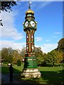 Edwardian clock and tower, Borough Gardens, Dorchester