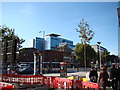 View of the new Royal London Hospital ward from Stepney Way