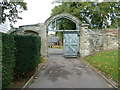 Exiting Dunstable Priory