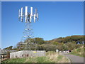 Wind power generator, Calvert Trust Activity Centre