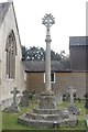 Cross in the churchyard