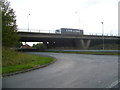 The Croft Interchange from Outside Hop Pole Farm