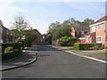 Fairway Close - looking towards The Fairway