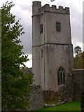 SX8767 : Kingskerswell church tower from the north by Shazz