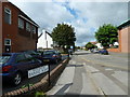 Road name sign in Baring Road