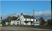SJ9108 : The Four Ashes inn on the A449 by David Smith