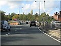 Kidderminster ring road rising toward Blakebrook