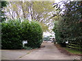 The entrance to Facons Bottom Farm