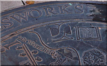 J3473 : Gasworks/Blackstaff plaque, Belfast (2) by Albert Bridge