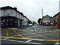 Looking from Mentmore Road into New Road