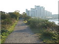 Thames Path at Thamesmead